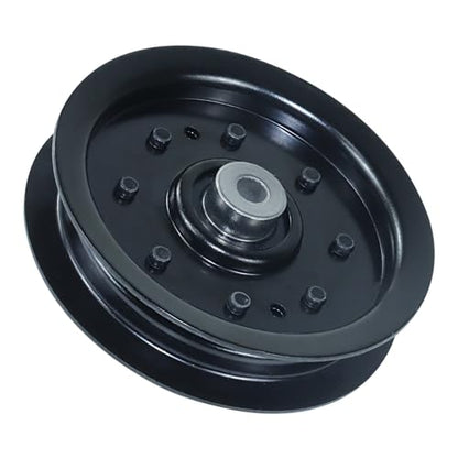 GELASKA 2Pack 753-08171 Idler Pulley 4.25 for Cub Cadet 50 inch RZT 50 Deck - color: A7 1x756-04129 Black