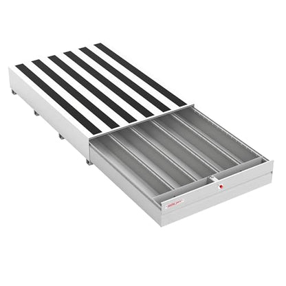 Weather Guard Pack Rat® Heavy-Duty Lockable Steel Drawer Storage Unit (White) - color: White