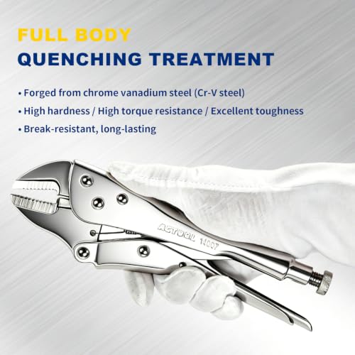 Curved Jaw Locking Pliers 7-Inch - size: 7-Inch