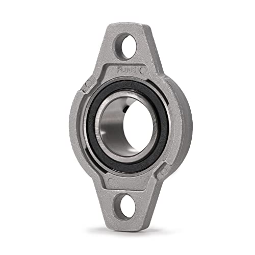 XIKE 4 Pcs KFL006 Mounted Pillow Block Bearings Bore 30mm/1.18inch. - size: KFL006 Bore 30 mm