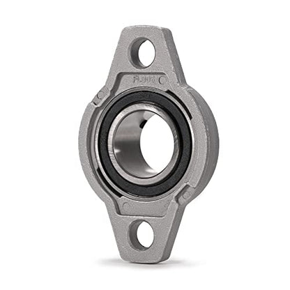 XIKE 4 Pcs KFL006 Mounted Pillow Block Bearings Bore 30mm/1.18inch. - size: KFL006 Bore 30 mm