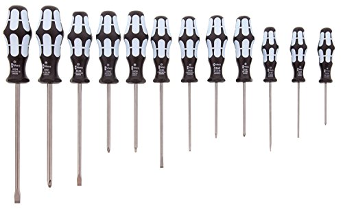 3334/12 SCREWDRIVER SET, STAINLESS