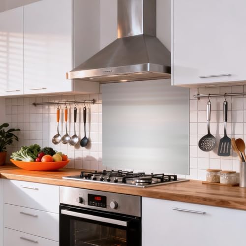ONEEON Stainless Steel Backsplash ，24 x 30 Inch Range Hood Stove Backsplash Back Stainless Steel Sheet for Kitchen 2 Pack - size: 24" x 30" 2PCS