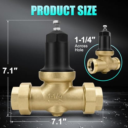 114-NR3XLDU 1-1/4" Pressure Reducing Valve - size: 1-1/4