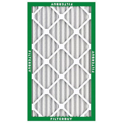 Filterbuy 10x20x2 Air Filter MERV 8 Dust & Allergy Defense (1-Pack) - size: 10x20x2