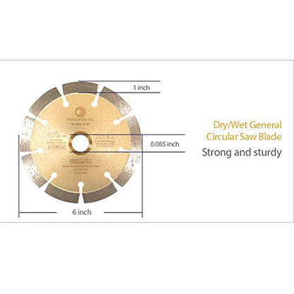 4.5 Inch Diamond Saw Blade for Concrete Stone Brick Masonry - size: 4.5" LSS