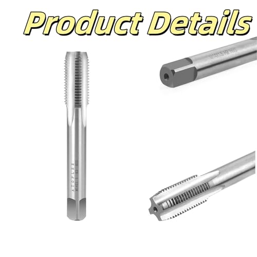 M14 x 1.5 Tap and Die Set, Metric Tap and Round Die Right Hand Fits for Screw Bolt Thread Repair and Tapping DIY Tool - size: M14-1.5mm