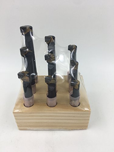 Mini Quick change tool post holder set +9pcs 3/8 boring bar+3/8" 5Pcs Indexable Carbide Inserts Turning Tool Bit Set
