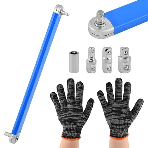 15" Offset Extension Wrench Impact Ready Socket Ratchet Extender Tool