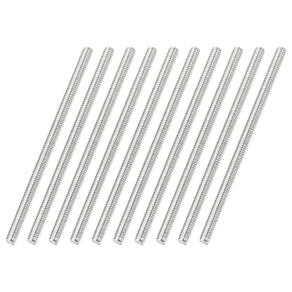 uxcell 10Pcs Fully Threaded Rod M2 x 0.4mm Pitch 40mm/1.6 Inch Threaded - size: M2x0.4mmx40mm
