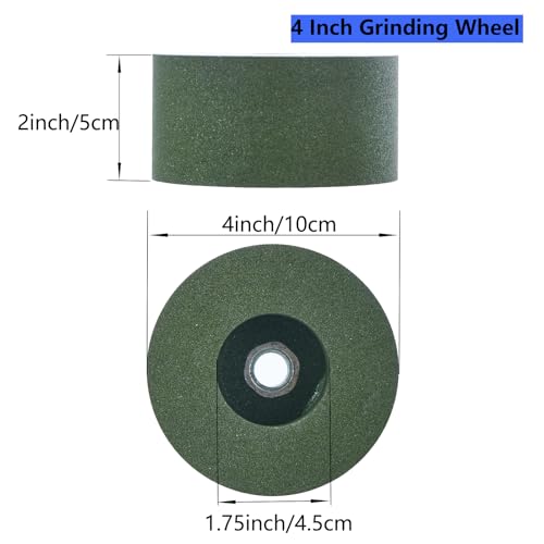 4" Green SiC Grinding Stone Cup Wheel 80 Grit 5/8"-11 for Concrete - style: 80 Grit