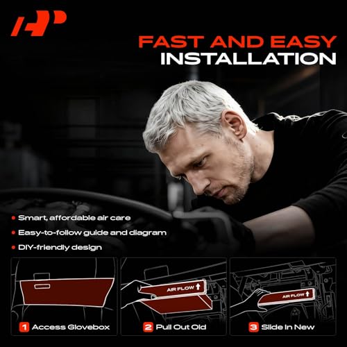 A-Premium Cabin Air Filter with Activated Carbon Compatible with Subaru
