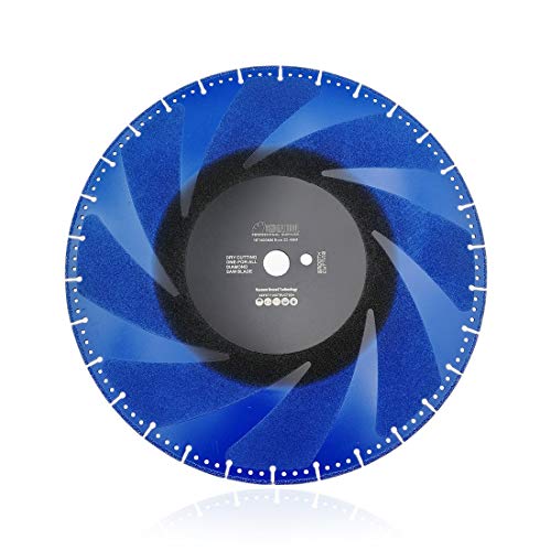 SHDIATOOL 16 Inch Metal Cutting Diamond Blade All Purpose Cut Off Wheel for Rebar Sheet Metal Angle Iron Stainless Steel - size: 16 Inch