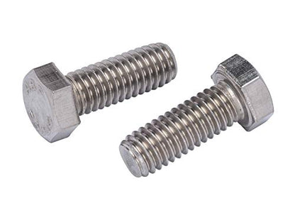Bolt Dropper 3/8"-16 x 1 (25 Pack) Hex Head Bolt, 18-8 (304) Stainless Steel Corrosion Resistant Commercial Grade Bolts Versatile Choose Size - size: 3/8"-16 x 1"