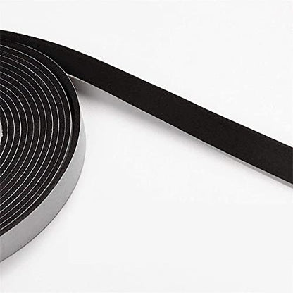 High Resilience Foam Tape Roll, 1 Inch x 1/16 Inch (1.5mm), Weather Stripping Seal for Door Insulation, 33 Feet Long - size: 1in * 1/16in *33FT