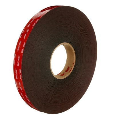 3M VHB Tape 5952 Double-Sided Acrylic Foam Tape, Black, 1 in x 36 yd - style: 1 in x 36 yd