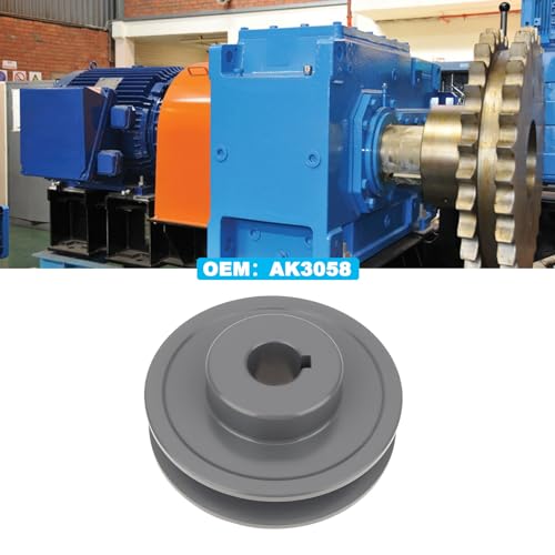 SING F LTD 1x Single Groove V Belt Pulley AK3058 5/8 Inch Bore 3 Inch OD for Industrial Drive Transmission System