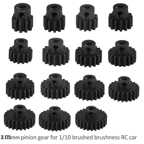 48P Hardened Steel Pinion Gear Set 26T 27T 28T 29T 30T, 3.175mm Bore - size: 26 27 28 29 30T