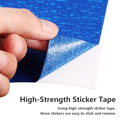 3D Printer Hot Bed Type, 5Pcs 3D Printer Sticker Tape, Strong Adhesion Masking Tape for Engraving, Blue 3D Printer Masking Paper for Printers Hot Bed Plate, 210x200 mm