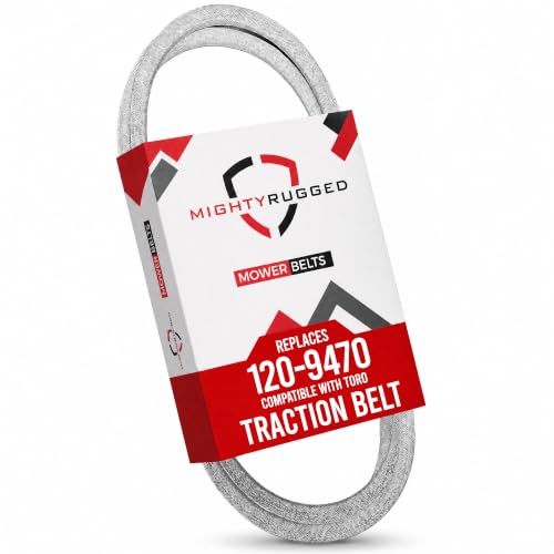 MightyRugged 120-9470 Traction Belt for Toro TimeMaster 30 in Walk Behind - size: 27 in x 3/8 in