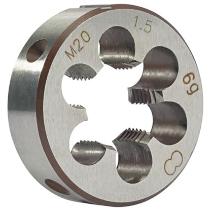 M20X1.5 Hand Tap and Round Die Set Right Hand - size: M20x1.5