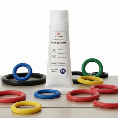2oz Food Grade Silicone Grease for Plumbers, Valves & O-Rings - size: 1 Pack (2oz)