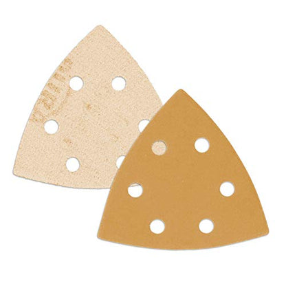 Dura-Gold Premium Triangle Mouse Sanding Sheets - 120 Grit (Box of 24) - 6 - size: 120-Grit
