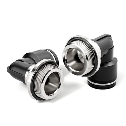 TAILONZ 6mm x 3/8" BSP Push to Connect Elbow Fitting 10Pcs - size: 6mm OD 3/8" BSP