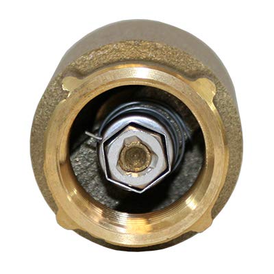 Merrill MFG CVNL75 3/4" No-Lead Brass Check Valve 700 Series, 0.75" (Pack of 2) - size: 3/4 inch (Pack of 2)