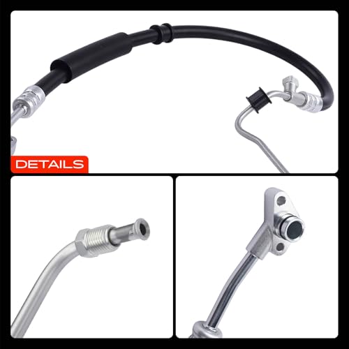 A-Premium Power Steering Pressure Hose Assembly Compatible with Acura