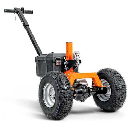 SuperHandy 24V Electric Trailer Dolly, 2800 lb Capacity, 2-Inch Ball - size: 2800 lb, style: 3 Wheel