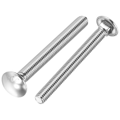 20Pcs 5/16"-18x3-1/4 Carriage Bolt 304SS - color: Silver, size: 5/16"-18x3-1/4"