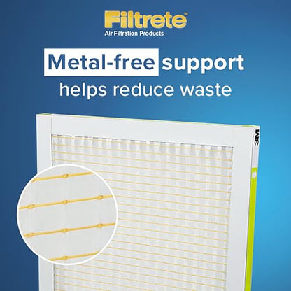 Filtrete 14x20x1 Air Filter, MERV 8, MPR 700, 4 HVAC Filters - size: 14x20x1