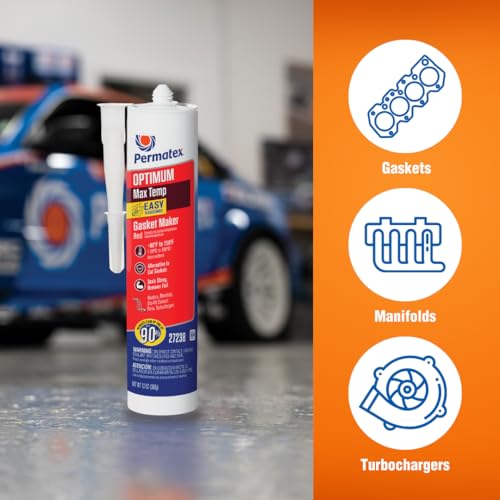 Permatex Optimum Red High Temperature Gasket Maker 13 oz - size: 13 Fl Oz., style: Optimum