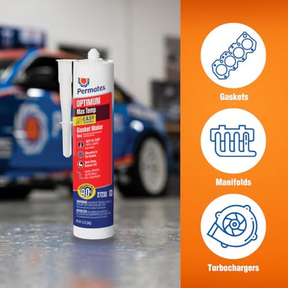 Permatex Optimum Red High Temperature Gasket Maker 13 oz - size: 13 Fl Oz., style: Optimum