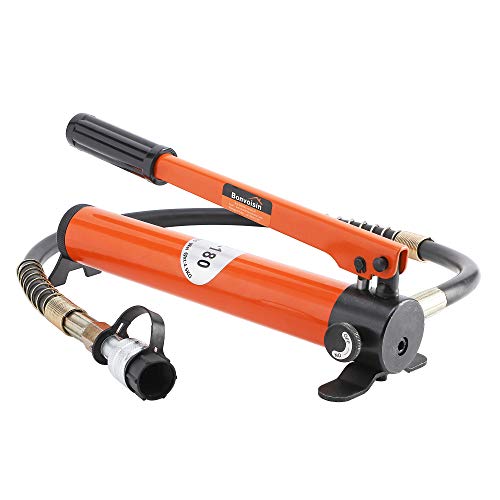 Bonvoisin CP-180 Manual Hydraulic Pump Hand Pump Hose Coupler for Hydraulic Tools(8500psi) - color: CP-180 Pump