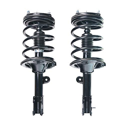 KAX 2PC Front Suspension Strut & Spring Assembly Pair for 2007-2008 Santa Fe AWD 2007-2009 Santa Fe 3.3L, Complete Struts w/Coil Springs, Replace# 272300_272299 - size: 2PC 07-09 Santa Fe Front