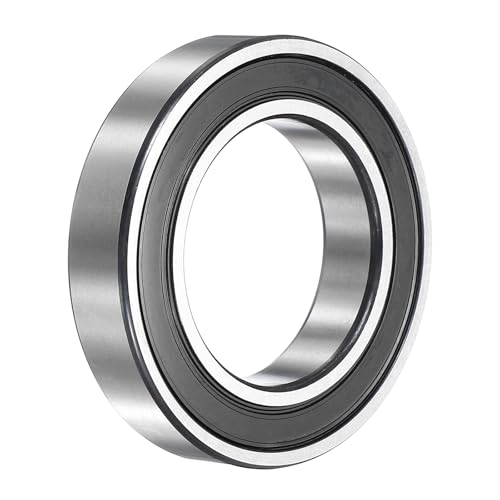 uxcell 1Pcs 6011-2RS Deep Groove Ball Bearings, 55x90x18 mm High Speed Double Rubber Seal Bearings Pre-Lubricated and Stable for Industrial Machinery Repairs 3D Project - size: 6011-2RS(55x90x18 mm)