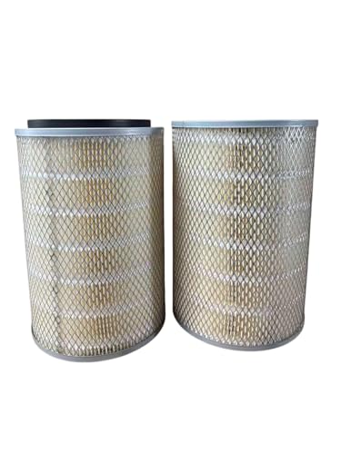 2 Pack VKHF001 HEPA Cartridge Filter Assembly Compatible with Vacmaster Industrial Models VK811PH,VK1011SIWTH