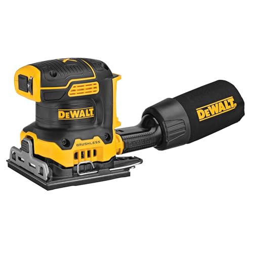 DEWALT 20V MAX XR Brushless Cordless 1/4 Sheet Variable Speed Sander (Tool Only) (DCW200B)