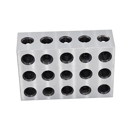2-4-6 Blocks Matched Pair with 23 Holes Precision Machinist Milling Accuracy 0.0003In (2-Pack)