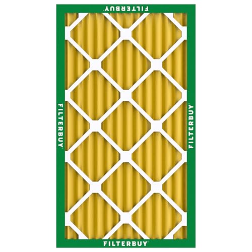 Filterbuy 12x20x2 Air Filter MERV 11 Pet & Allergy Defense (3-Pack) - size: 12x20x2