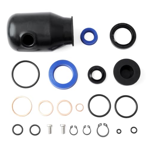 200064-901 Hydraulic Seal Rebuild Kit Compatible with Multiton Manual Pallet Jacks TM M J Series, Replace MU200064-901 MT200064-901 200064901 Complete Pump Ram Repair Part Replacement