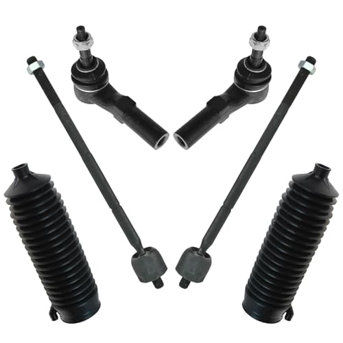 TRQ Front Driver & Passenger Side Steering Kit Steering Rack & Pinion - style: PSA58525