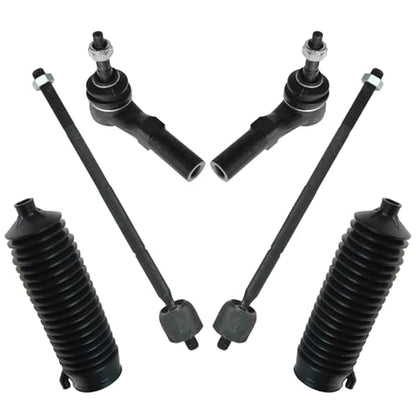 TRQ Front Driver & Passenger Side Steering Kit Steering Rack & Pinion - style: PSA58525
