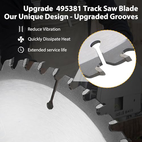495381 Compatible with Festool TS 75 Plunge Cut Saw 52 Tooth Fine Tooth - style: 52T, 210x2.4x30mm