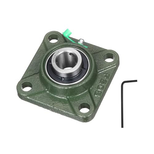 uxcell UCF205-14 Pillow Block Bearings,7/8 inch Bore(ABEC3) - size: UCF205-14 (7/8 inch)