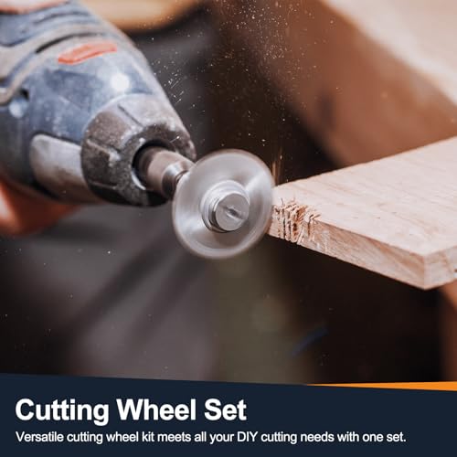 Cutting Wheel Set 2Pcs 2.36" 60mm Diameter HSS Circular Saw Blades - color: Silver, size: 2.36"(60mm) Diameter, 0.13"(3.2mm) Round Shank