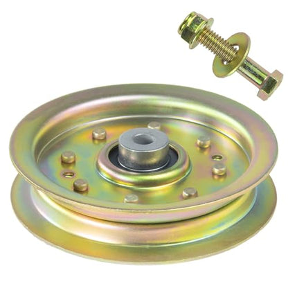 756-04129B Idler Pulley 4.25 for Cub Cadet RZT 50 LTX 1040 Tractors - color: L01 1x756-04129B Yellow