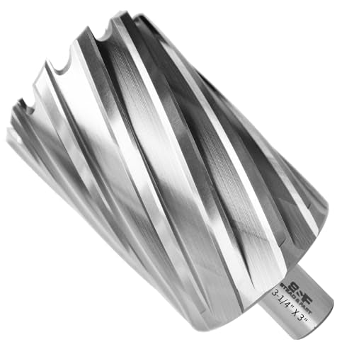 S&F STEAD & FAST Annular Cutter with Pilot Pin, 2-1/4" x 3", Mag Drill Bit - size: 2-1/4" x 3"